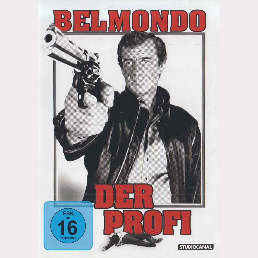 Cover der DVD vom Film Der Profi erschienen bei Studiocanal im Jahr 2012