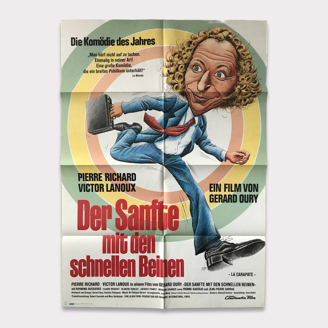Der Sanfte mit den schnellen Beinen | DIN A1 Filmplakat