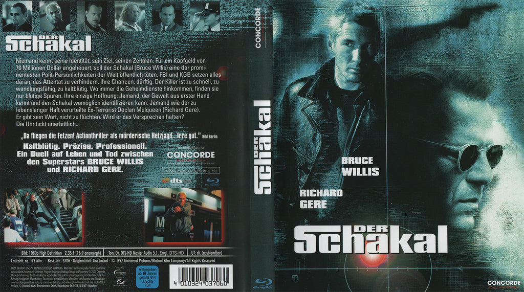Der Schakal (Blu-ray - 2007 - DE)