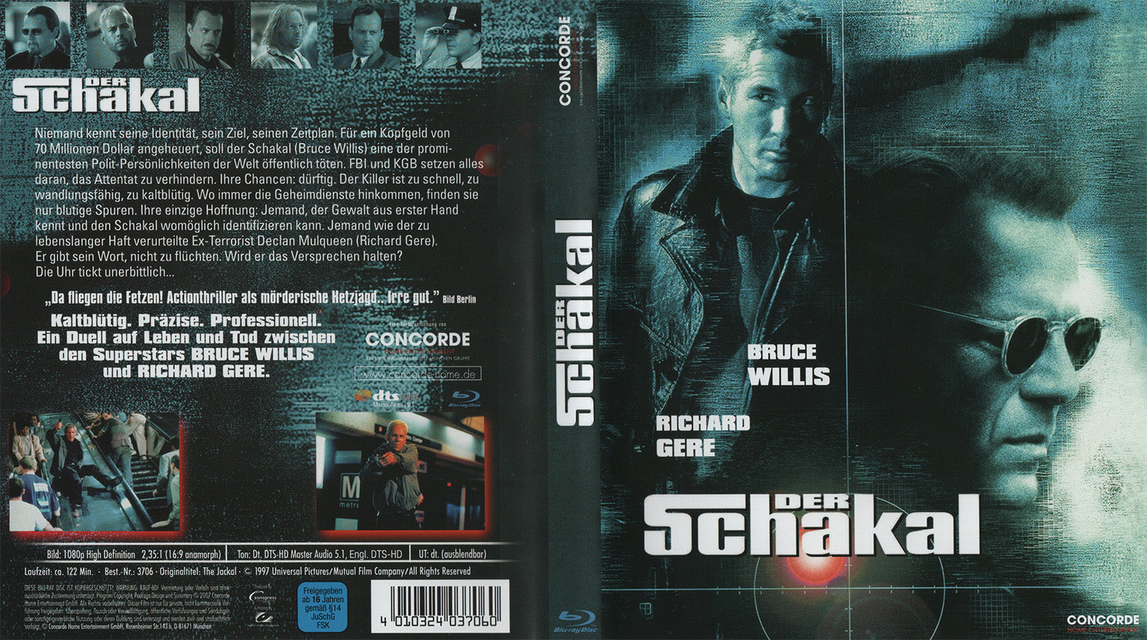 Der Schakal (Blu-ray - 2007 - DE)