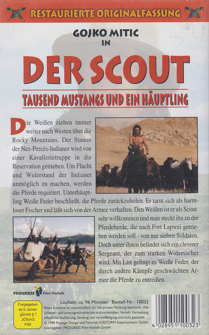 Der Scout - Tausend Mustangs und ein Häuptling (VHS - 1998 - DE)