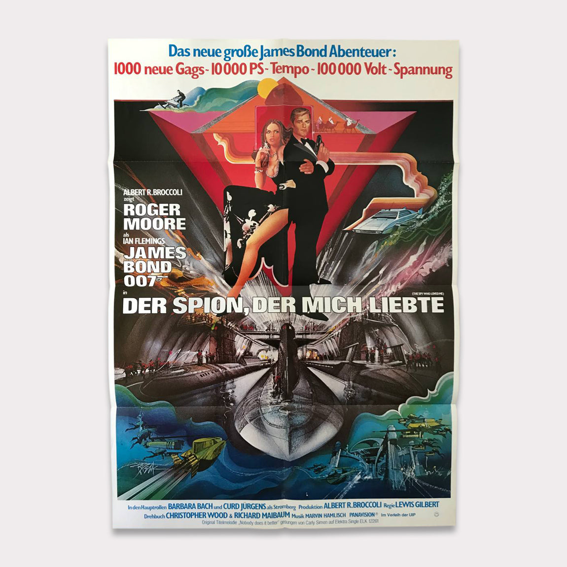 Der Spion, der mich liebte | DIN A1 Filmplakat