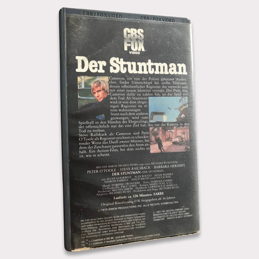 Der Stuntman (VHS - 1983 - DE)