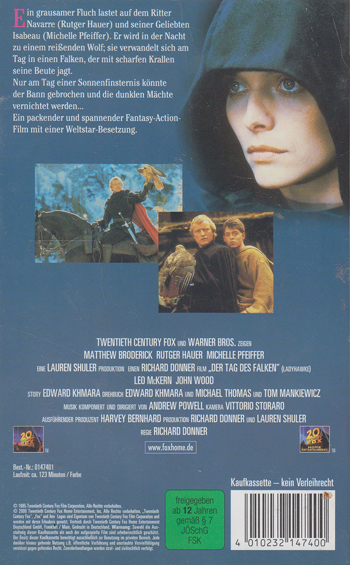 Le Jour du Faucon (VHS - 2000 - DE)