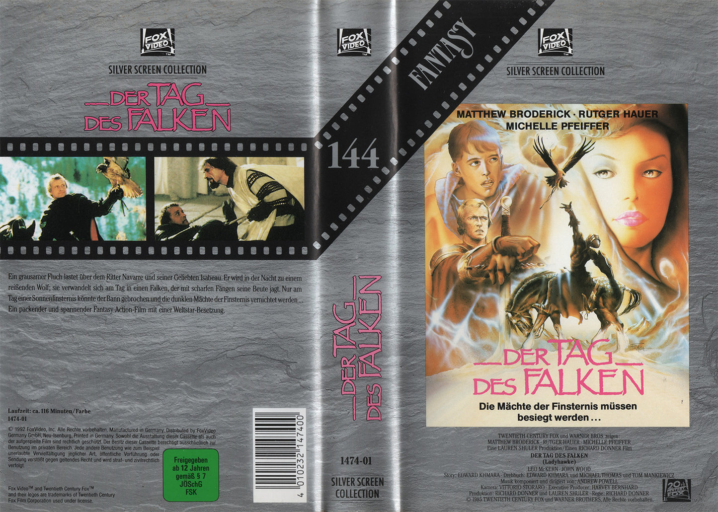 Der Tag des Falken (VHS - 1992 - DE)