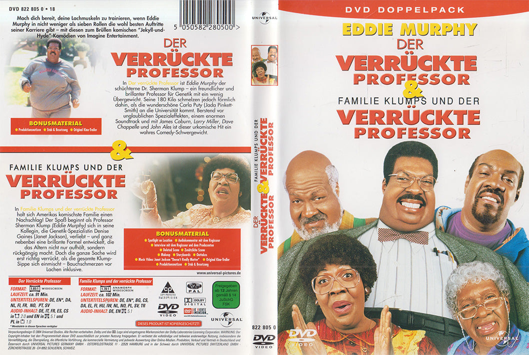 Der verrückte Professor & Familie Klumps und der verrückte Professor (2xDVD - 2004 - DE)