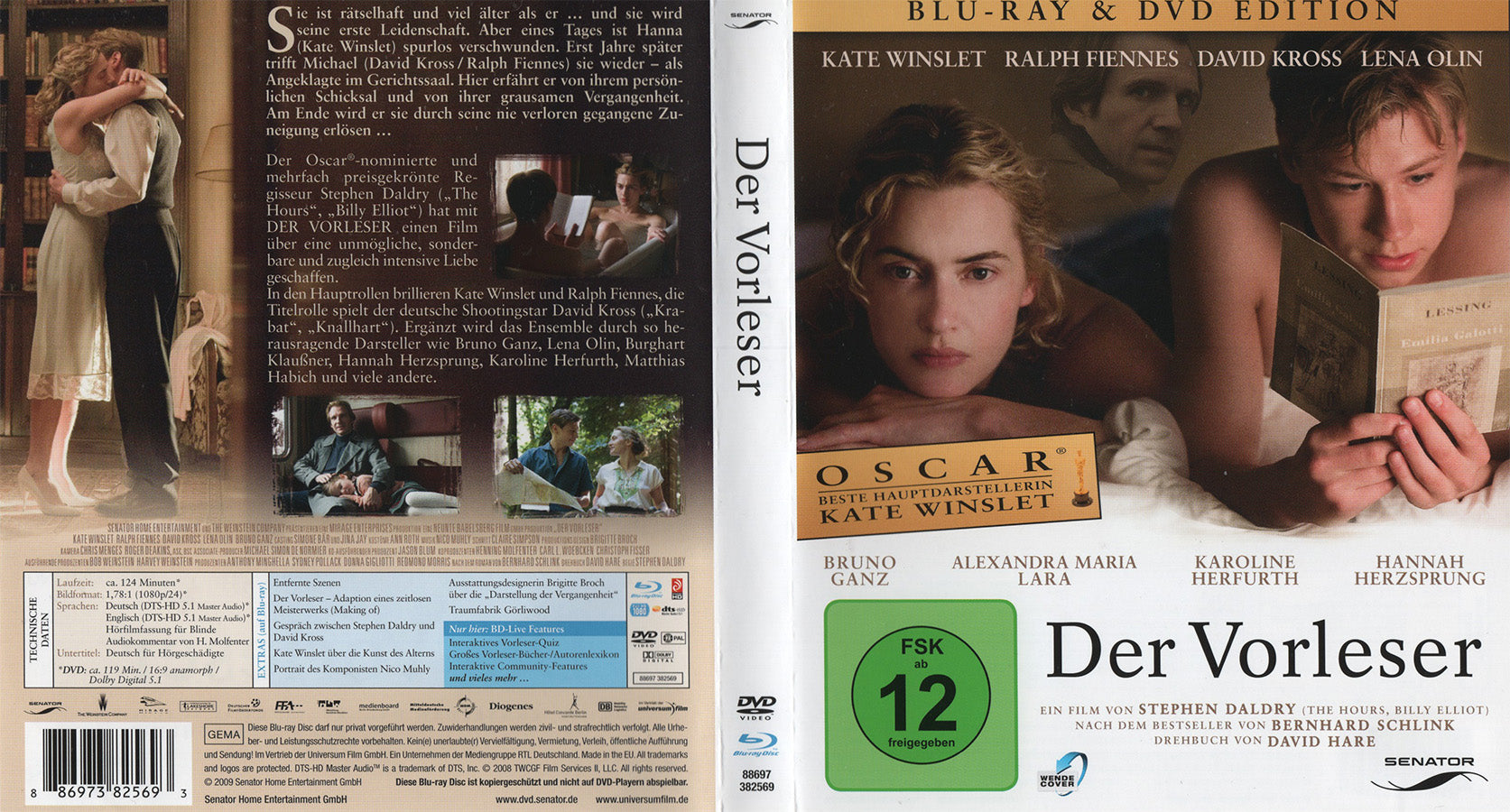Der Vorleser (Blu-ray+DVD - 2009 - DE)