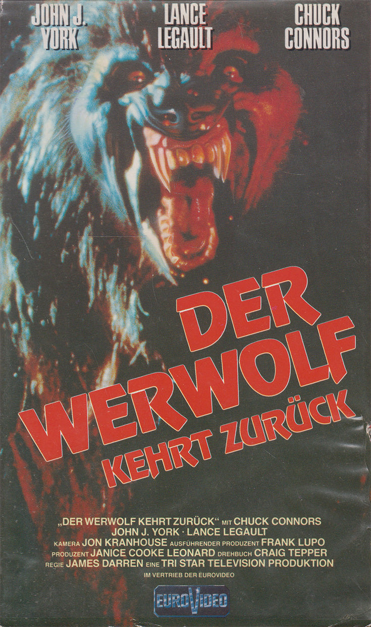 Der Werwolf kehrt zurück (VHS - 1988 - DE)