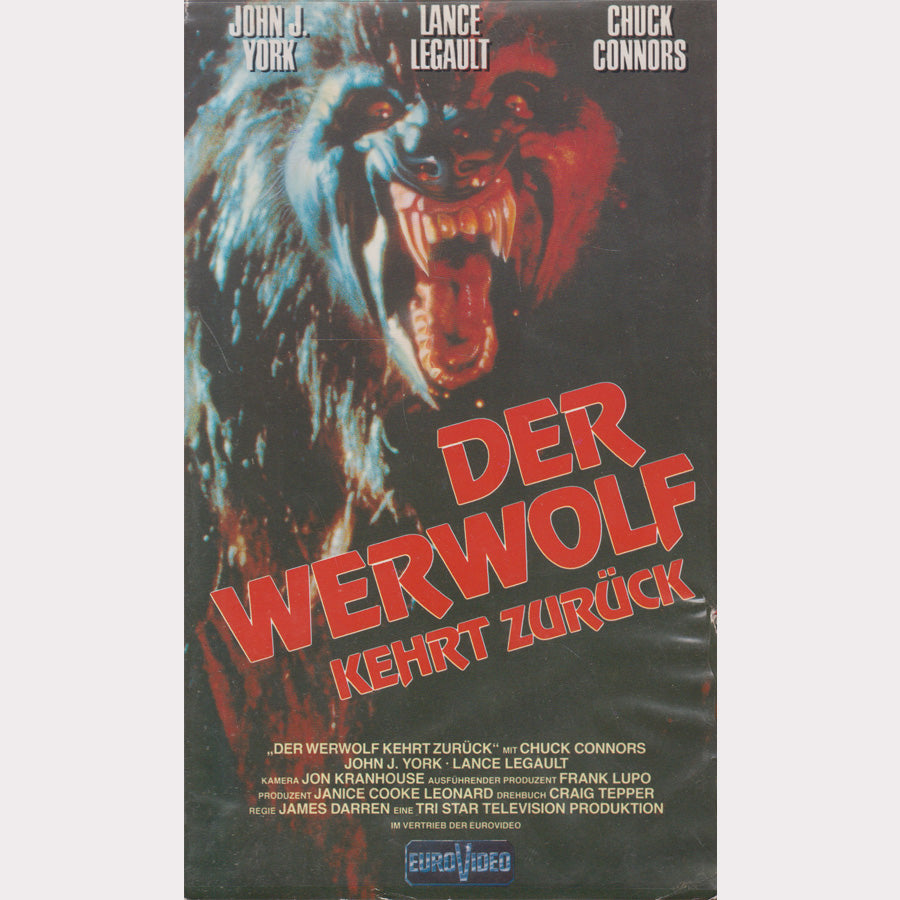Der Werwolf kehrt zurück (VHS - 1988 - DE)