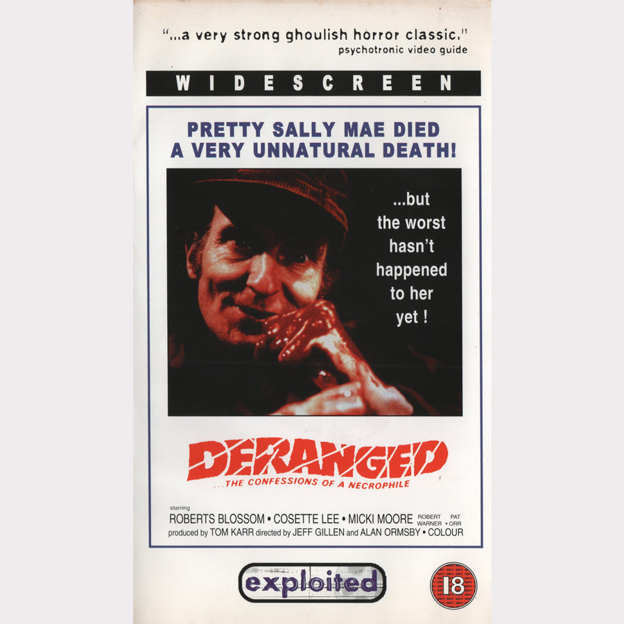 Deranged (VHS - UK)
