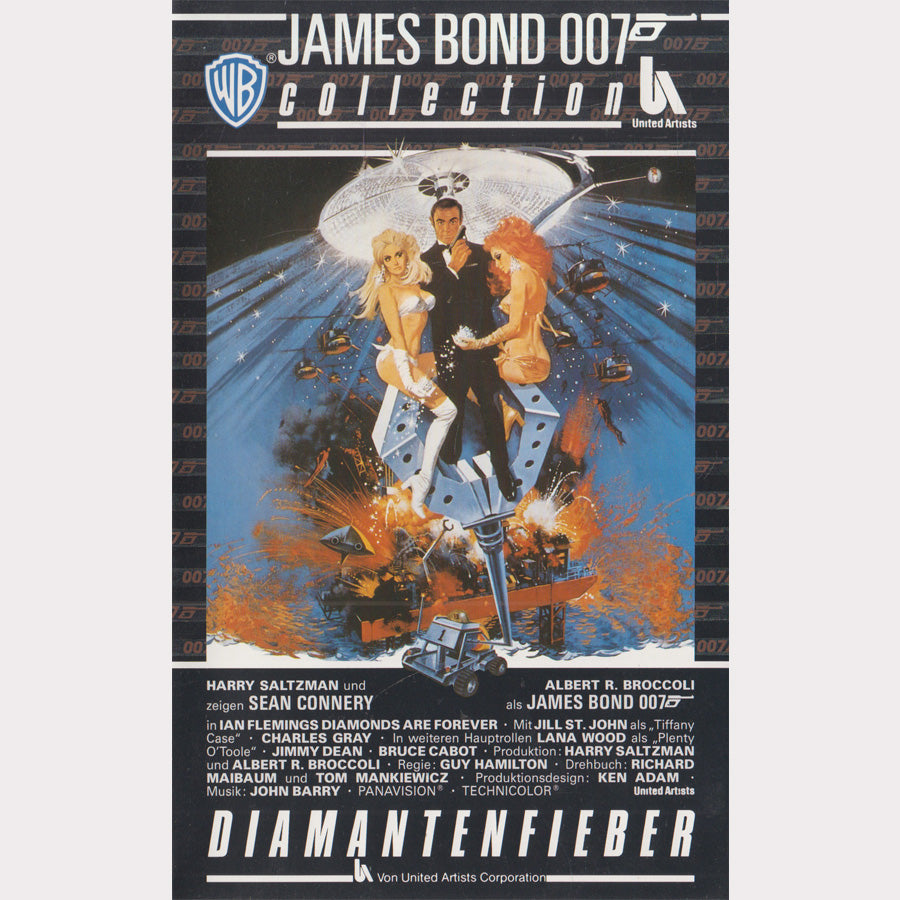 James Bond 007 - Diamantenfieber (VHS - 1987 - DE)