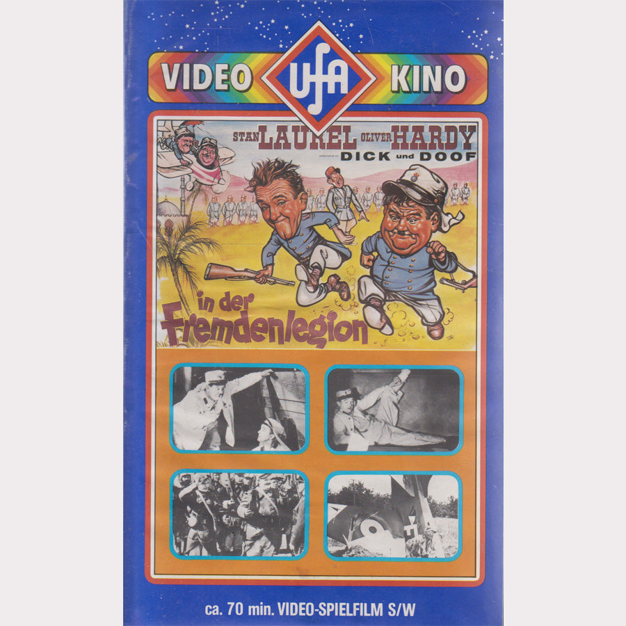 Laurel et Hardy dans la Légion étrangère (VHS - 1980 - DE)