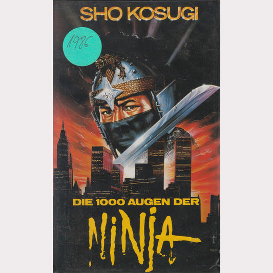 Les 1000 yeux du ninja (VHS - 1986 - DE)