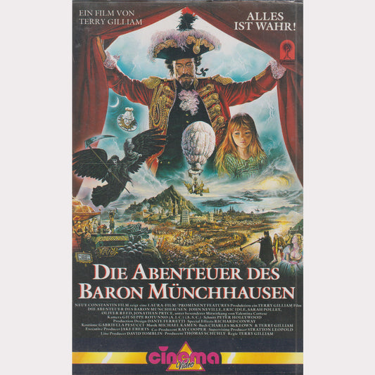 Les Aventures du Baron de Münchhausen (VHS - DE)