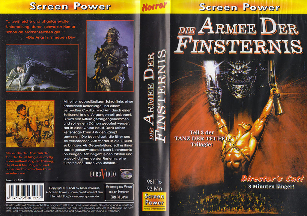 Die Armee der Finsternis (VHS - 1998 - DE)