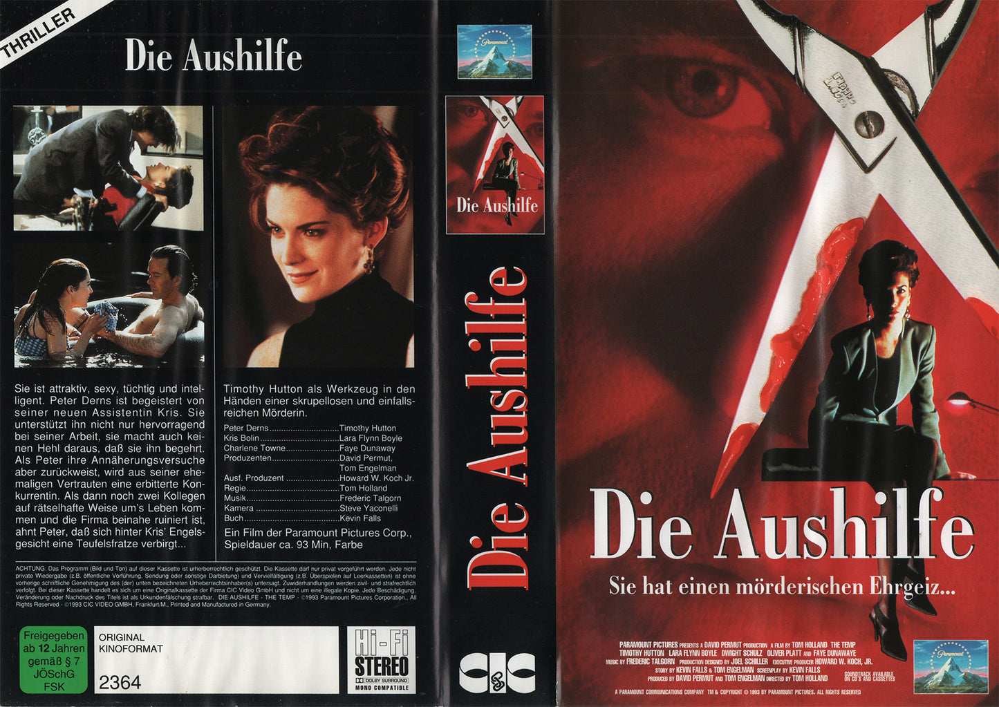 Die Aushilfe (VHS - 1993 - DE)