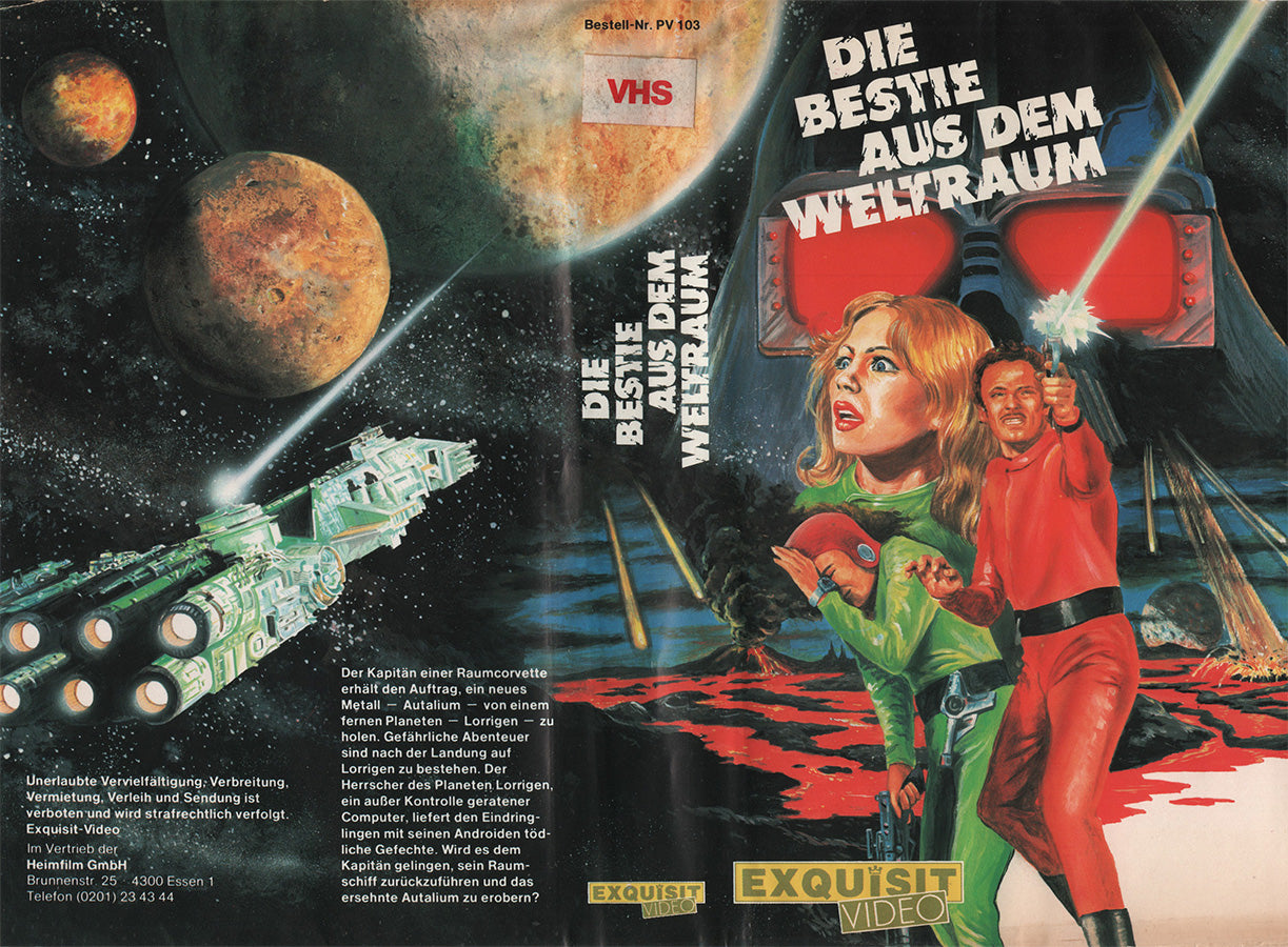 Die Bestie aus dem Weltraum (VHS - DE)