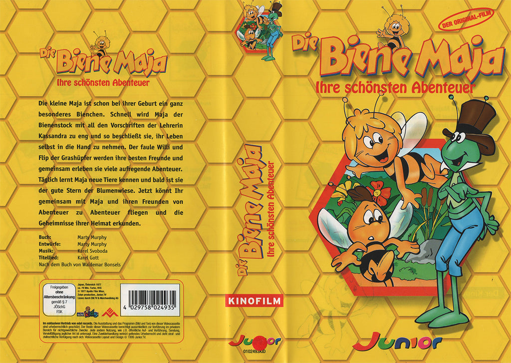 Die Biene Maja: Ihre schönsten Abenteuer (VHS - 1999 - DE)