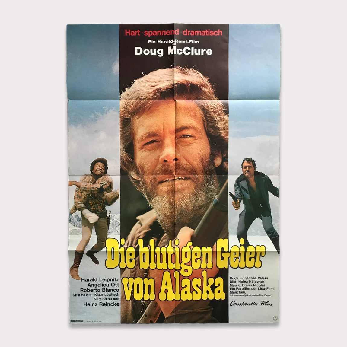 Die Blutigen Geier von Alaska | DIN A1 Filmplakat