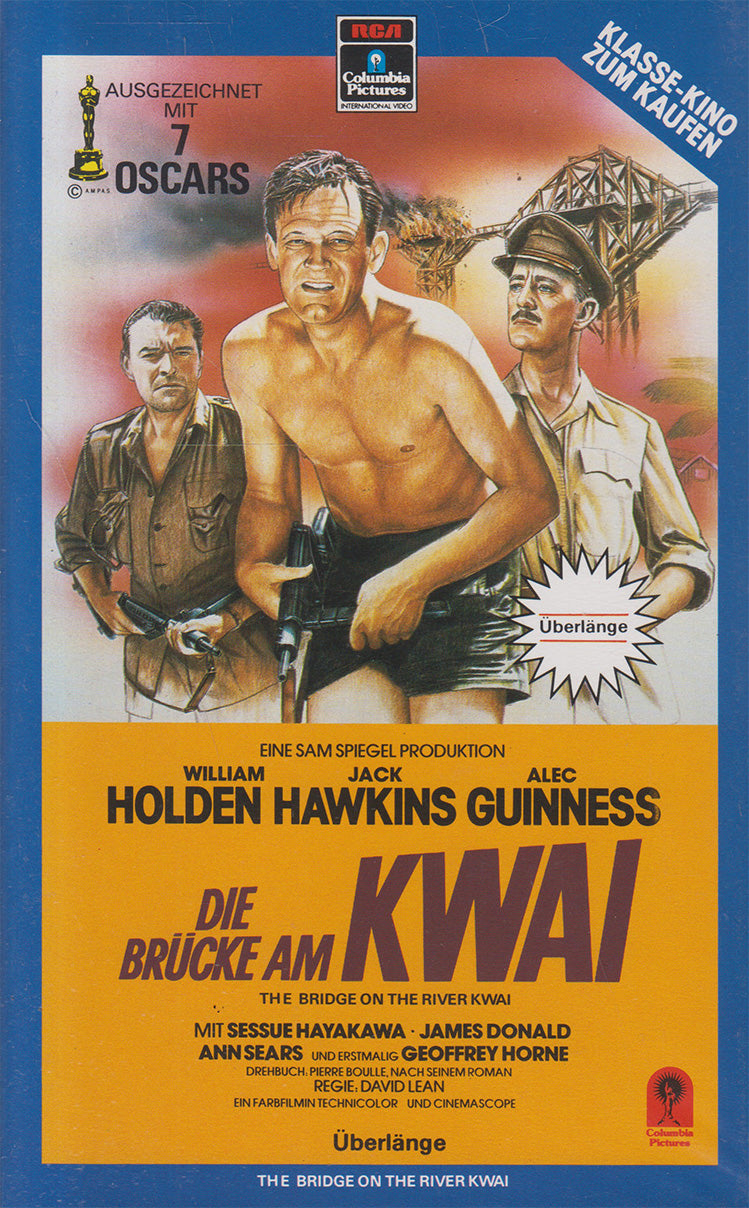 Le Pont de la rivière Kwaï (VHS - 1988 - DE)