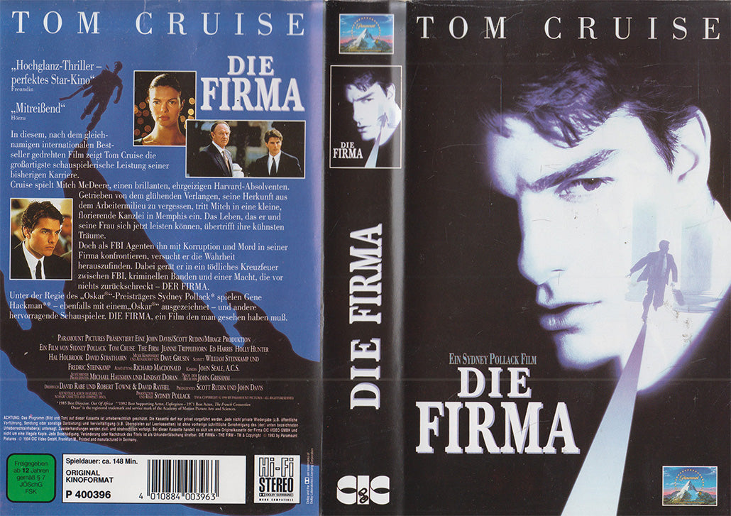 The Firm (VHS - 1994 - DE)