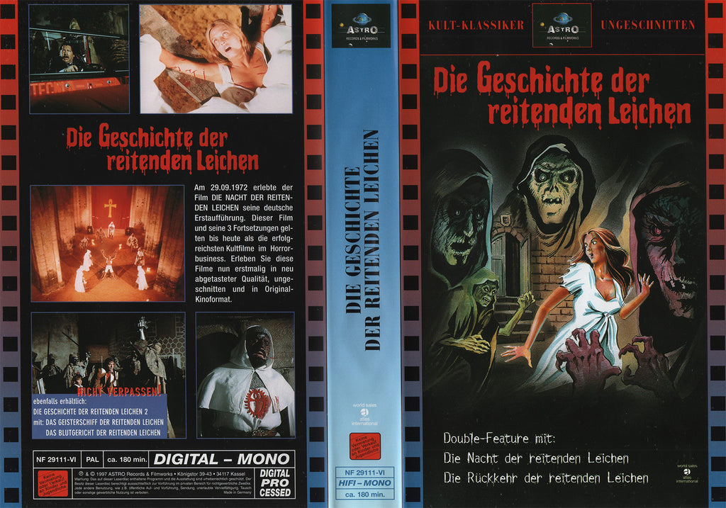 Die Geschichte der reitenden Leichen [Double-Feature] (VHS - 1997 - DE)