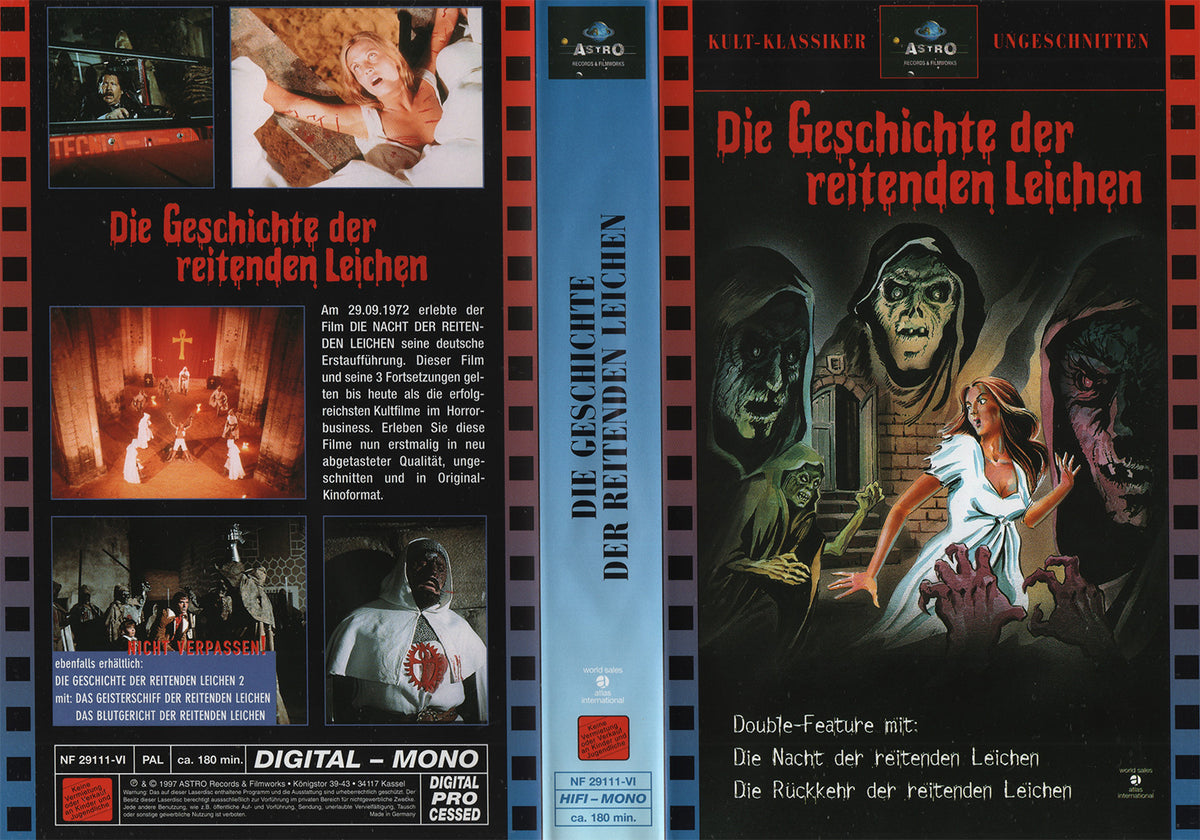 Die Geschichte der reitenden Leichen [Double-Feature] (VHS - 1997 - DE)