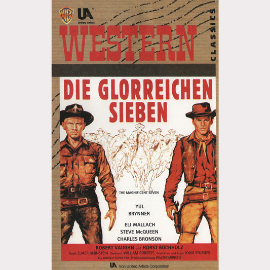 The Magnificent Seven (VHS - 1991 - DE)