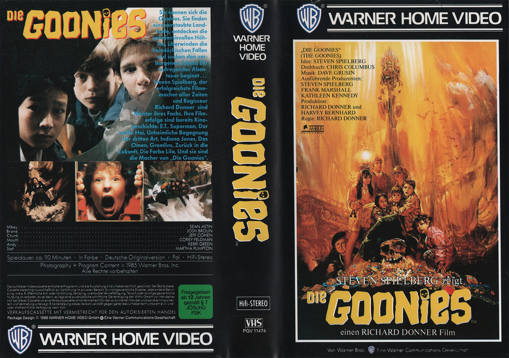Die Goonies (VHS - 1988 - DE)