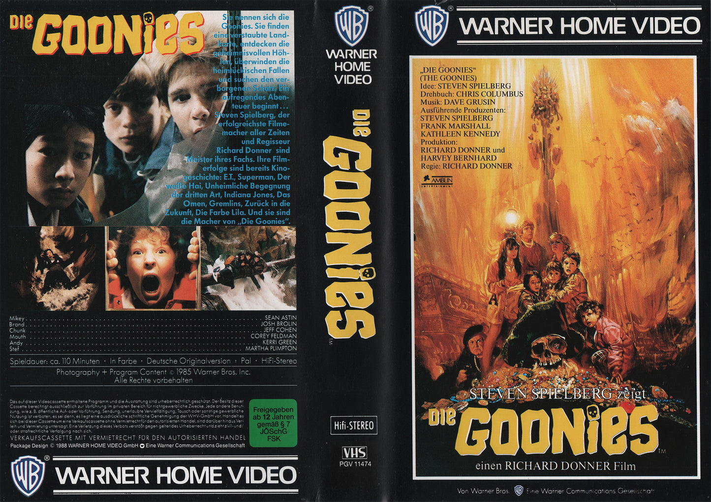Die Goonies (VHS - 1988 - DE)