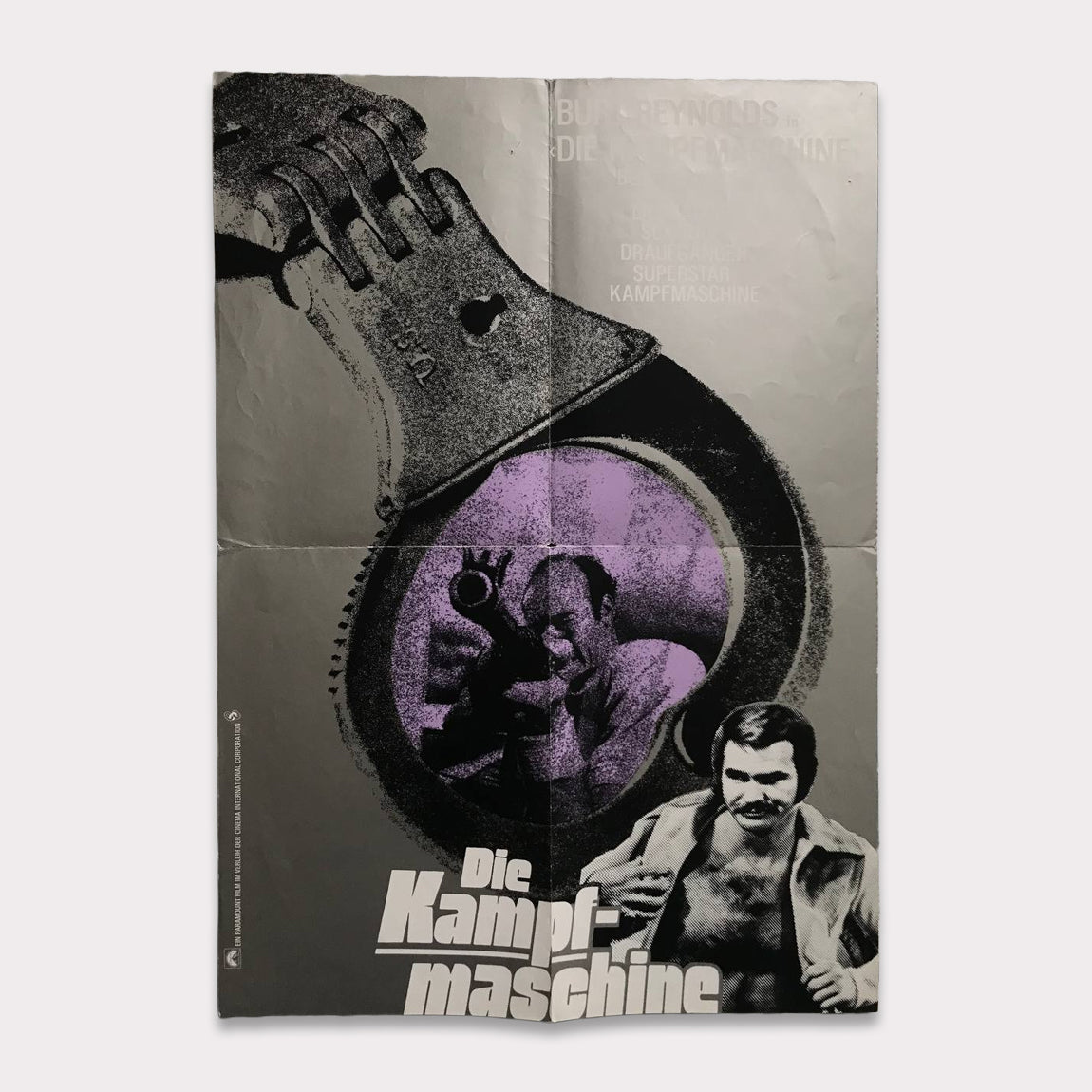 Die Kampfmaschine | DIN A2 Filmplakat