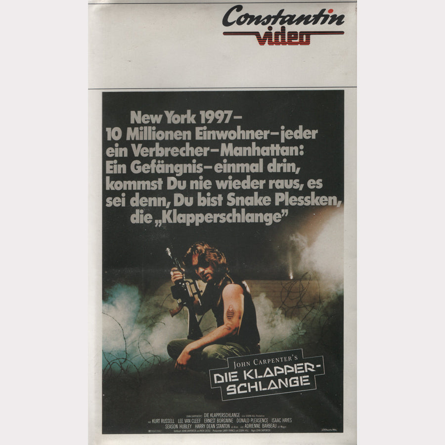 Die Klapperschlange (VHS - DE)
