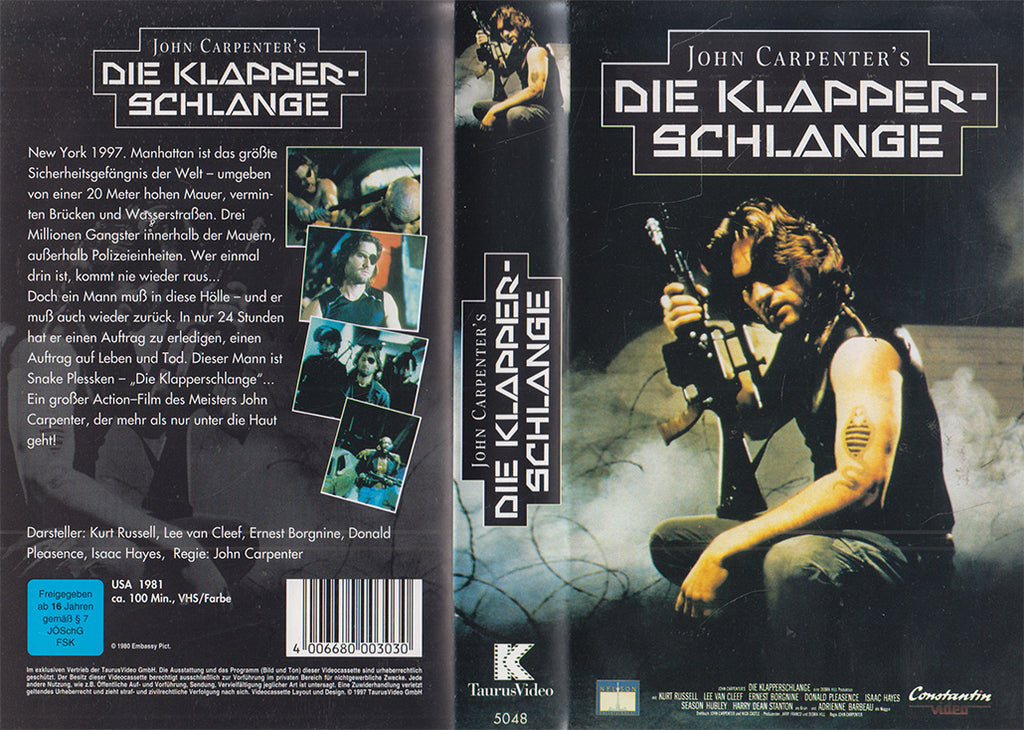 Die Klapperschlange (VHS - 1997 - DE)