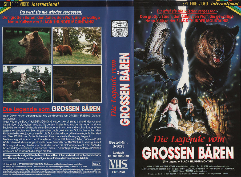 La légende de la Grande Ourse (VHS - DE)