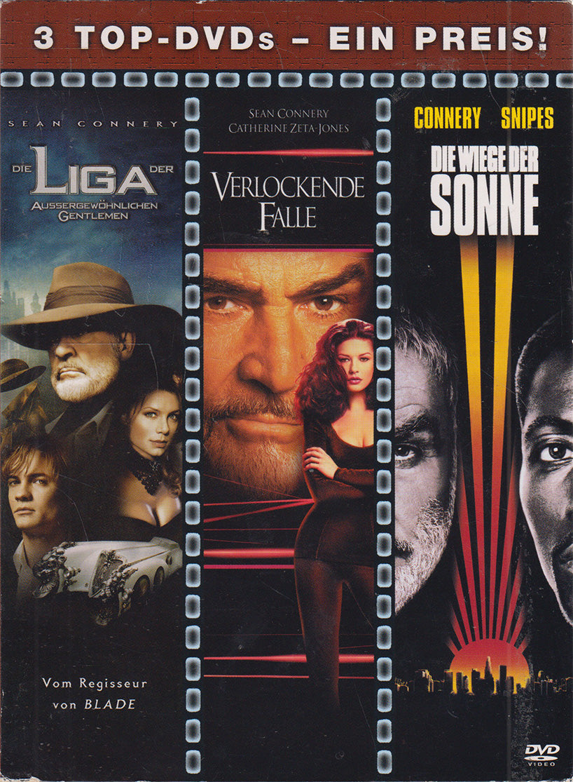 Die Liga der außergewöhnlichen Gentlemen / Verlockende Falle / Die Wiege der Sonne (3xDVD - 2005 - DE)