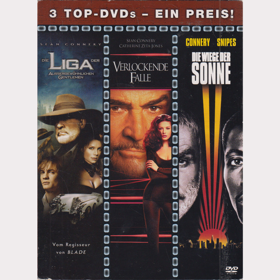 Die Liga der außergewöhnlichen Gentlemen / Verlockende Falle / Die Wiege der Sonne (3xDVD - 2005 - DE)