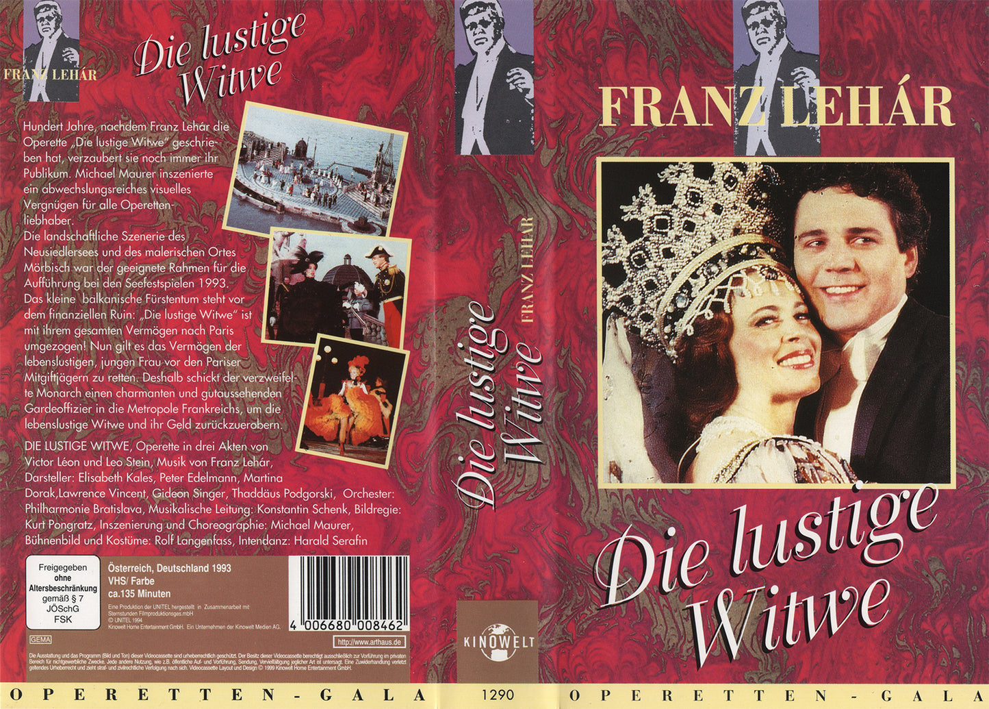Die lustige Witwe (VHS - 1999 - DE)