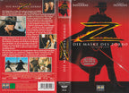 Die Maske des Zorro Columbia Tristar VHS Einleger