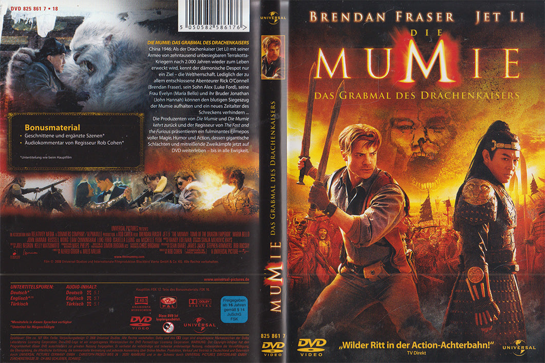 La Momie - La Tombe de l'Empereur Dragon (DVD - 2008 - DE)