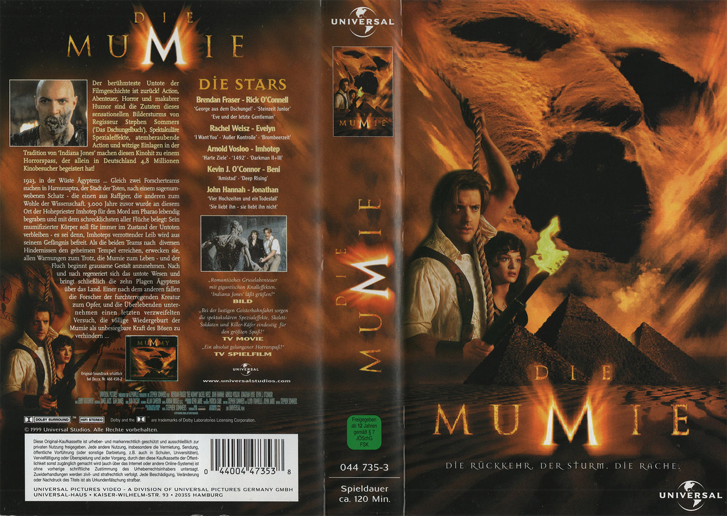 Die Mumie (VHS - 1999 - DE)