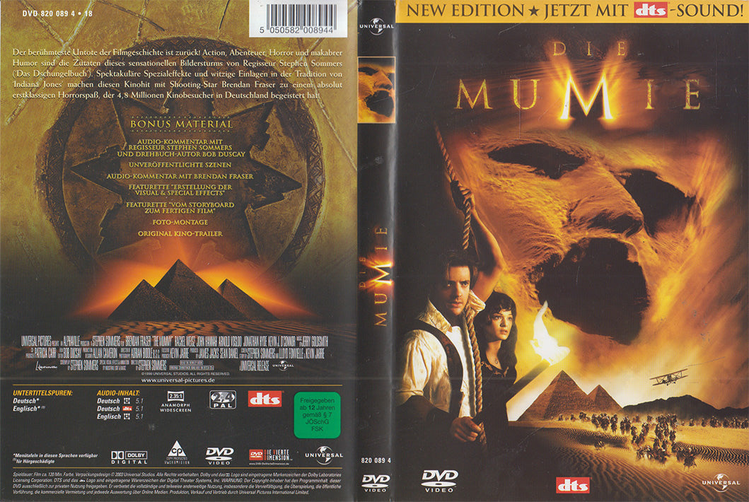 La Momie (DVD - 2003 - DE)