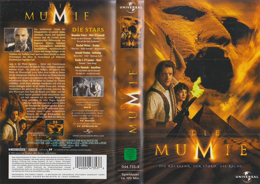 Die Mumie (VHS - 1999 - DE)