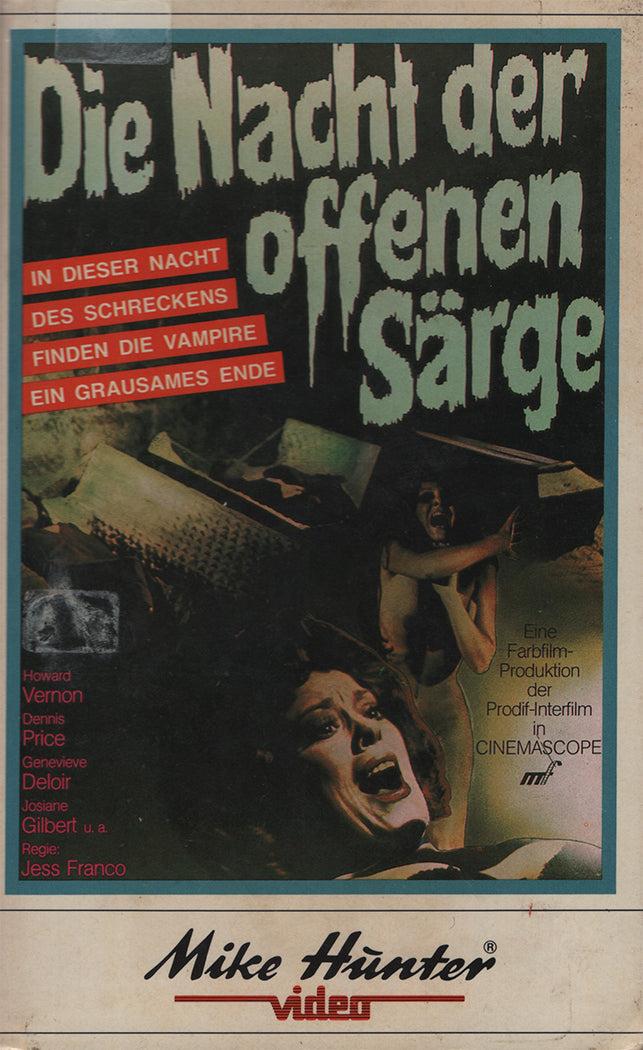 Die Nacht der offenen Särge (VHS - DE)