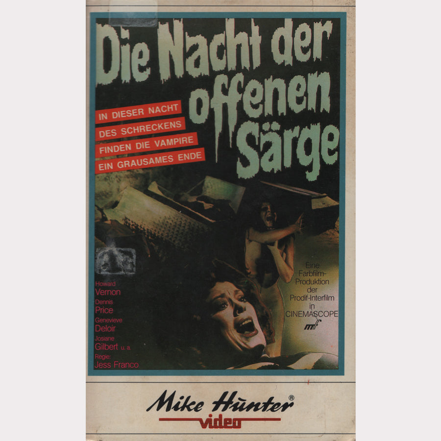 Die Nacht der offenen Särge (VHS - DE)