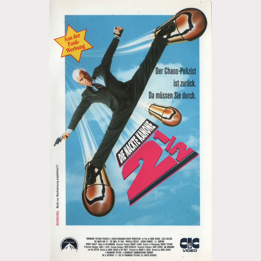 Le flingue nu 2 1/2 (VHS - 1992 - DE)