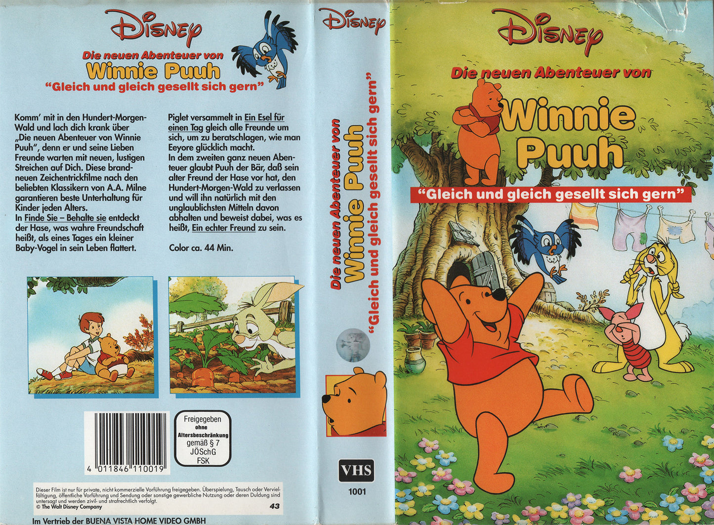 Die neuen Abenteuer von Winnie Puuh: Gleich und gleich gesellt sich gern (VHS - DE)