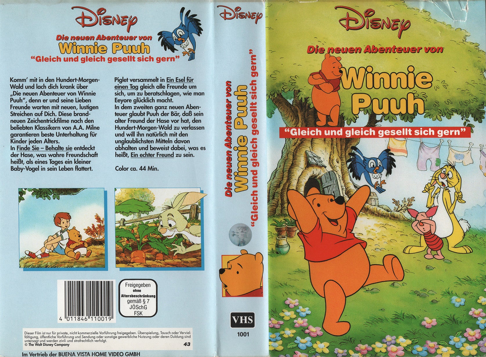 Die neuen Abenteuer von Winnie Puuh: Gleich und gleich gesellt sich gern (VHS - DE)