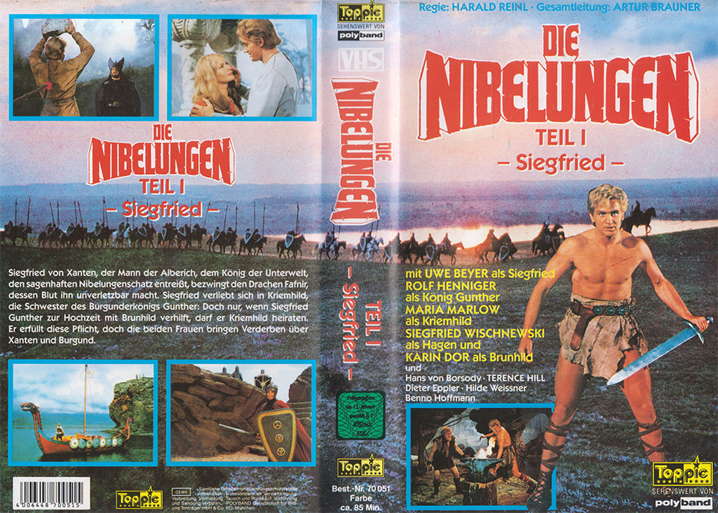 Les Nibelungen - Partie I : Siegfried (VHS - DE)