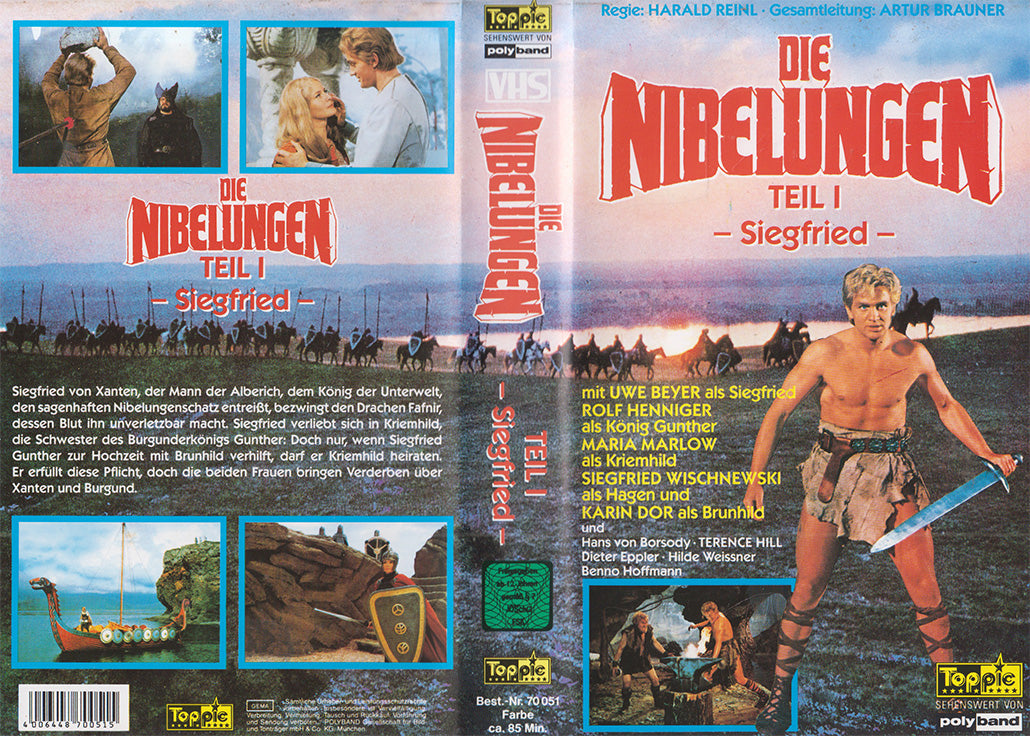 Les Nibelungen - Partie I : Siegfried (VHS - DE)