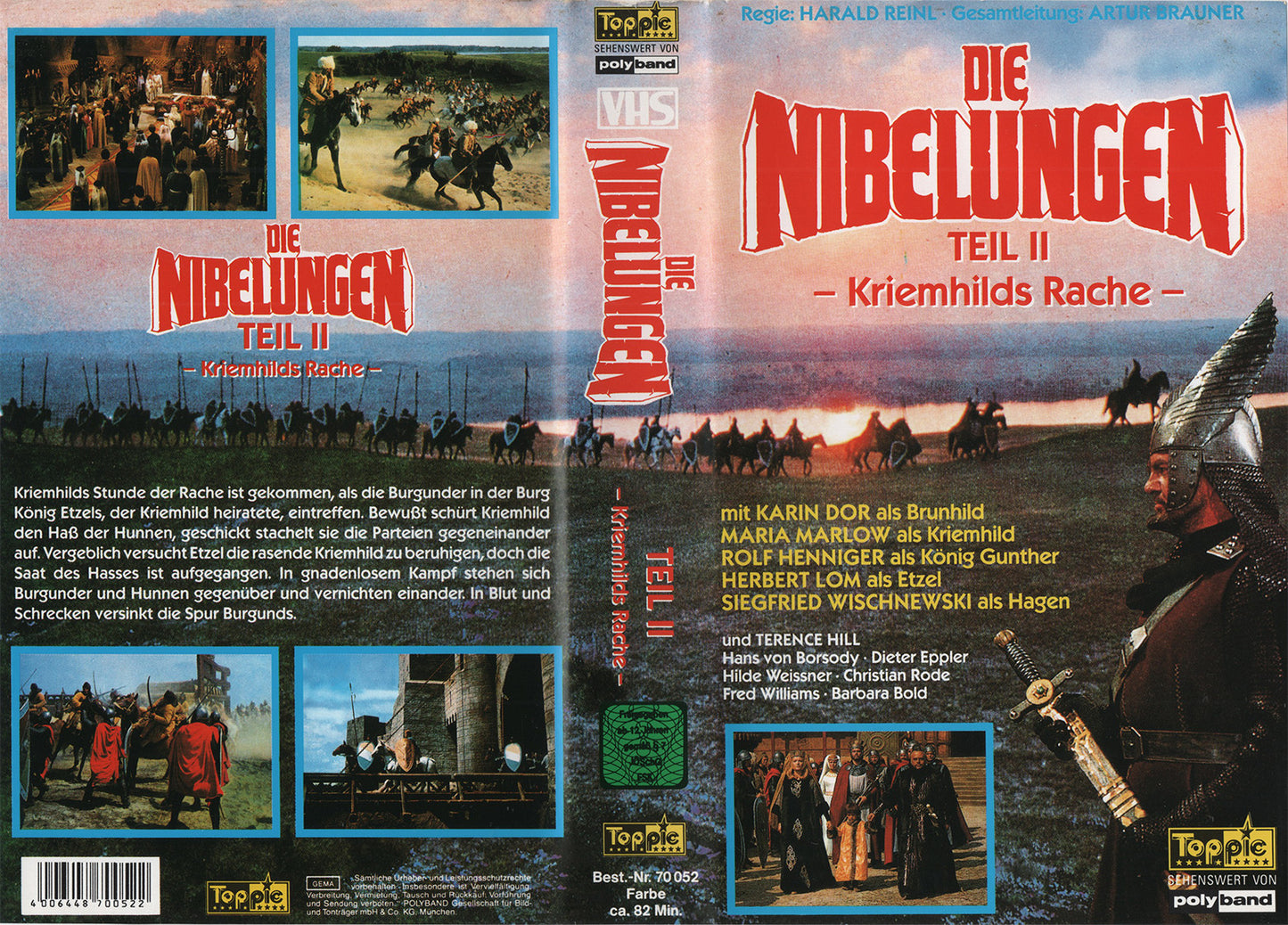 Nibelungen - Part II: Kriemhild's Revenge (VHS - DE)
